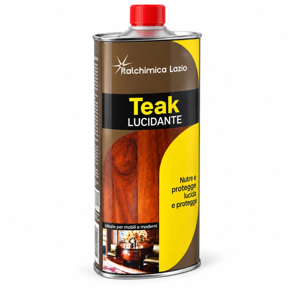Cera Teak Lucidante Mobili E Pavimenti 1 litro