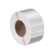Etichette termiche metalliche, argento, 40x15 mm, 2000 pezzi, 1 rotolo