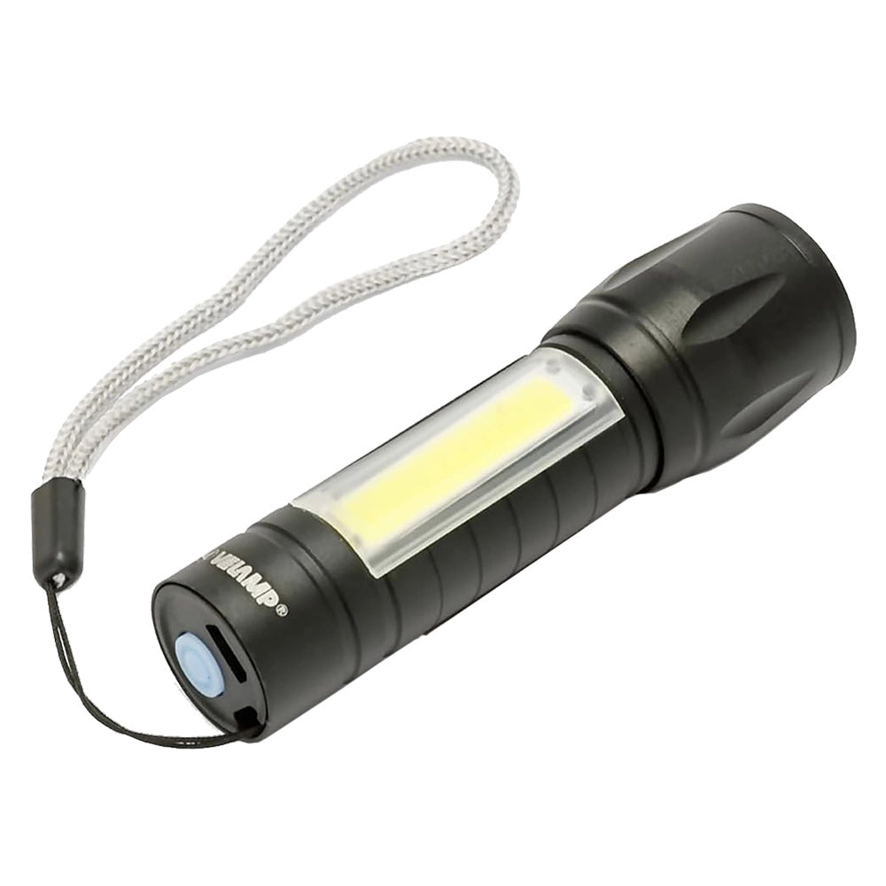 Torcia ricaricabile 120 lumen con zoom
