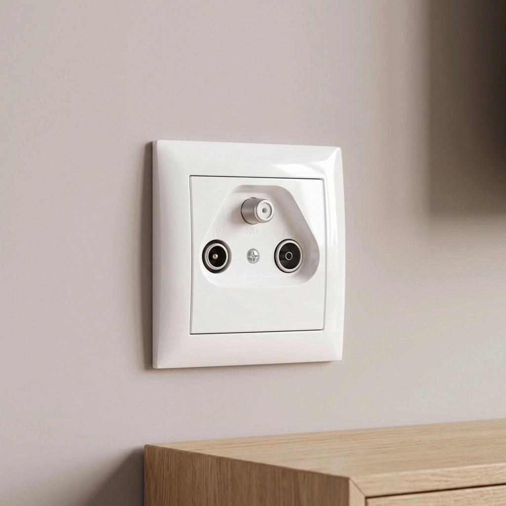 Presa Rtv-sat Oste Jnh011-a White