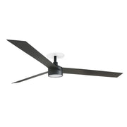 CRUISER RECESSED XL LED Ventilatore da soffitto nero 20W SWT