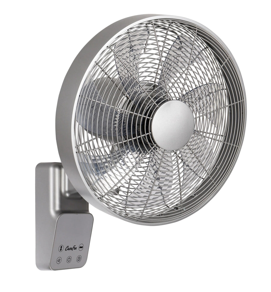 AIROS ECO DESIGN WALL II, Ventilatore da Parete, Casafan Colore: Grigio