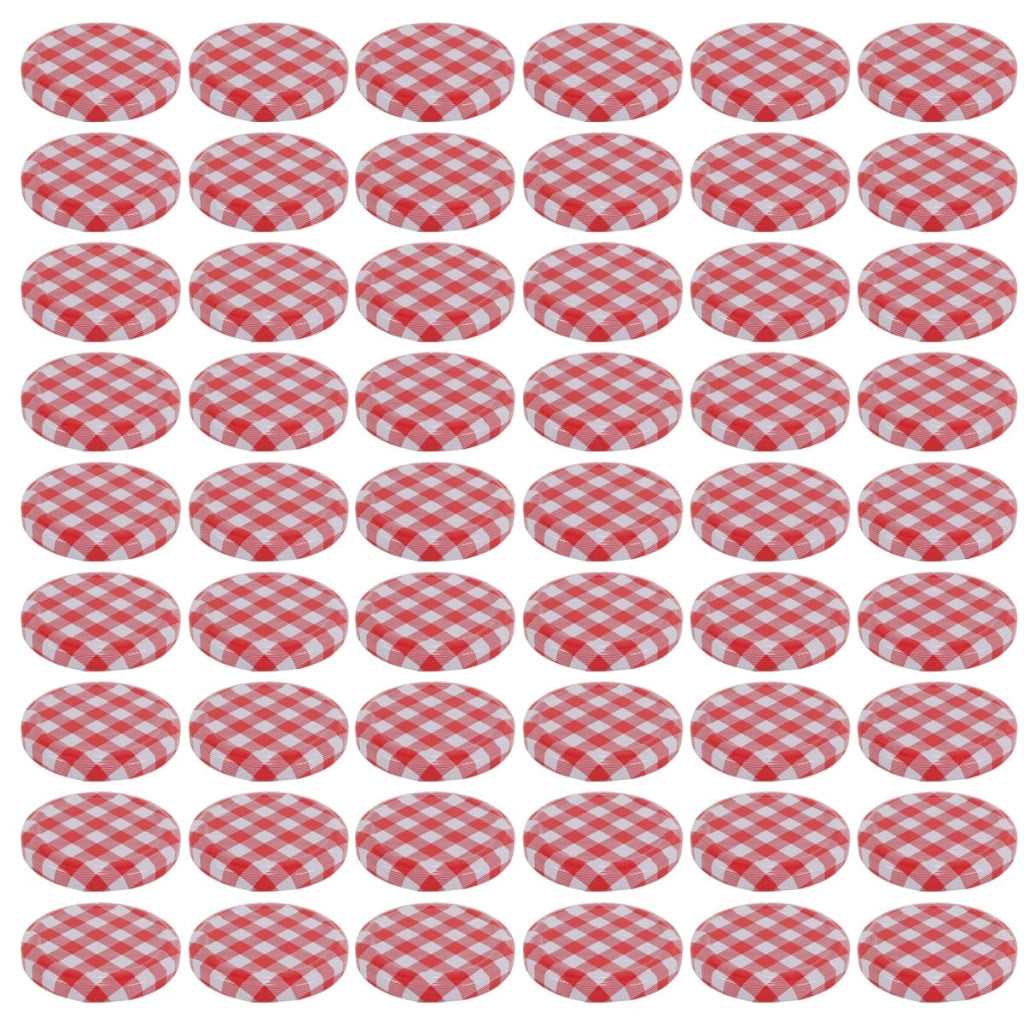 40 coperchi per barattoli e bottiglie, diametro 66 mm