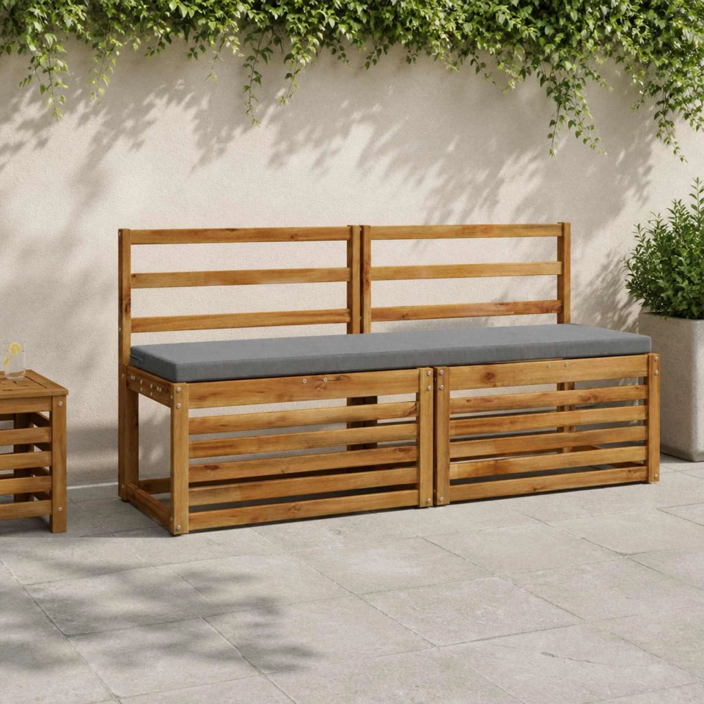 Cuscino per panchina SOEST 100% Poliestere Grigio 949042