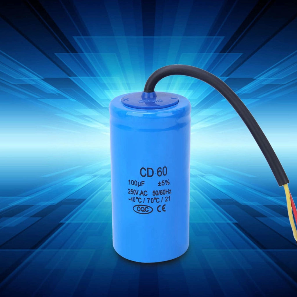 Condensatore antideflagrante CD60, 250V, 100µF