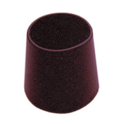 Sottosedie a goccia nero 10 mm, 8 pz