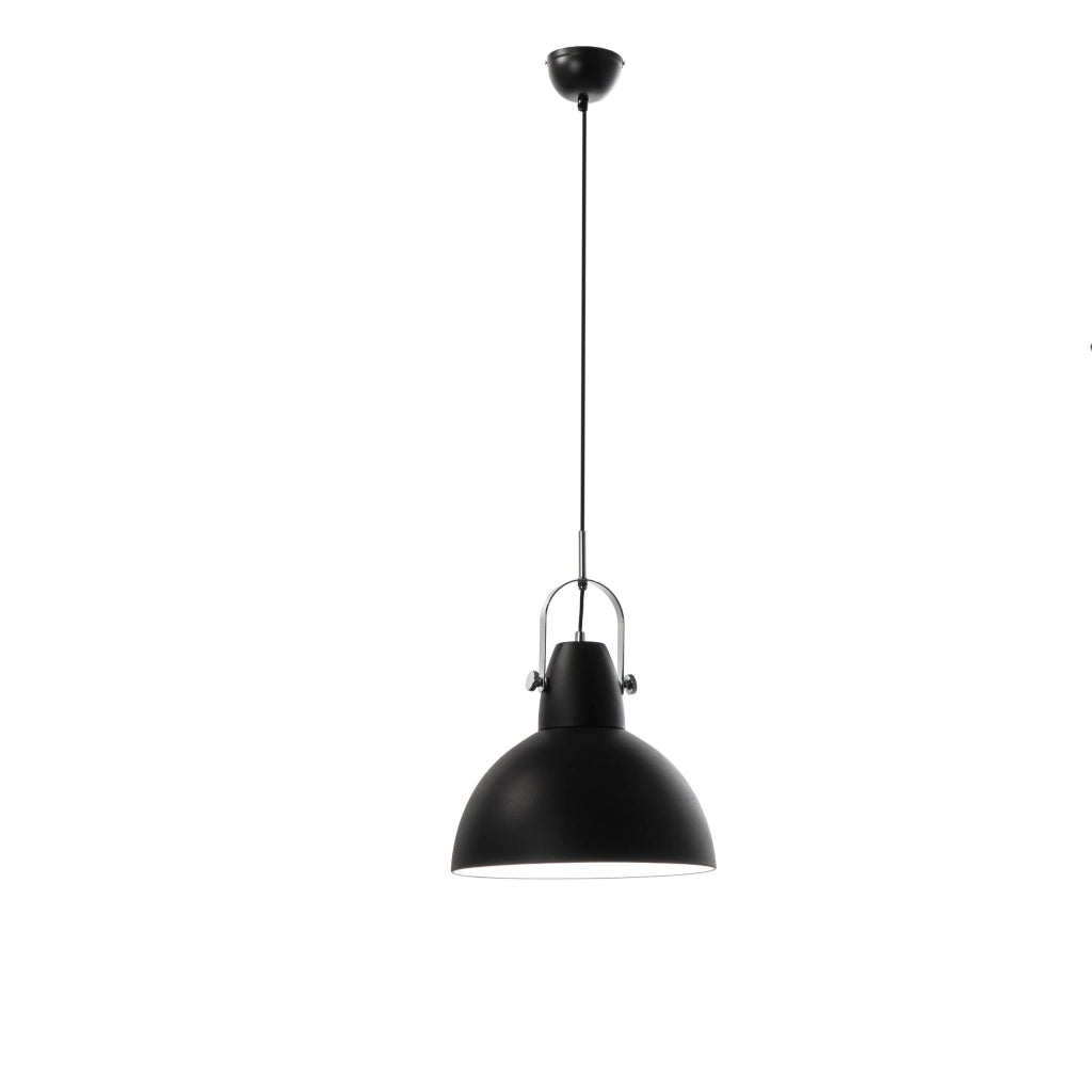 Lampada a sospensione DOME nero