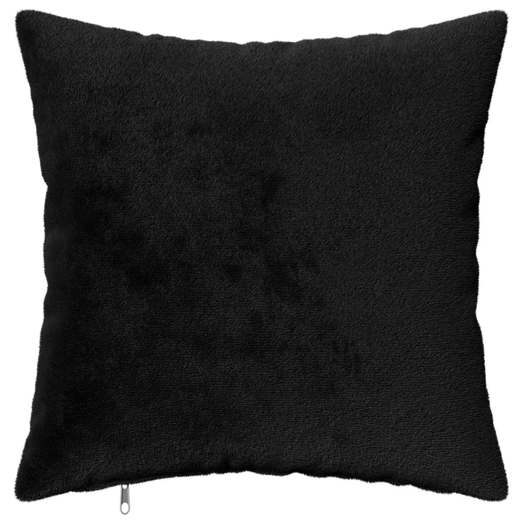 Federa 2 pz HEERLEN Nero 30 x 30 cm Flanella 907611