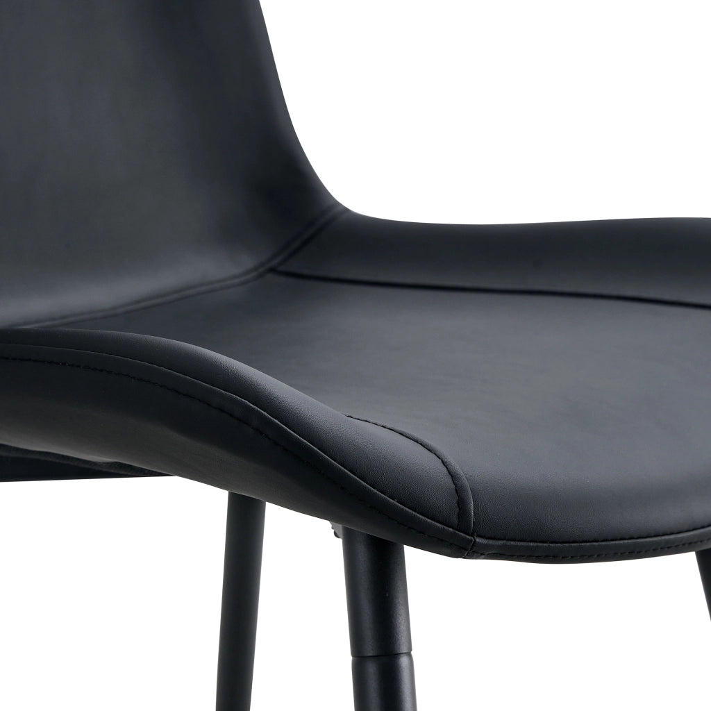 Set da pranzo con ripiano integrato in MDF e metallo marrone e nero