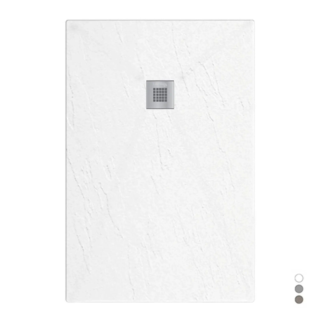 Piatto doccia rettangolare bianco 70x100 cm