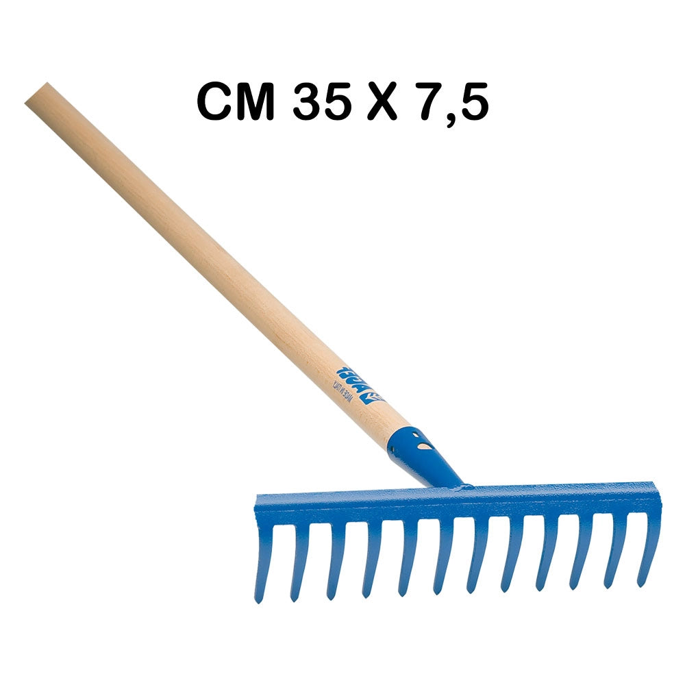 RASTRELLO 14 denti / cm 35 x 7,5