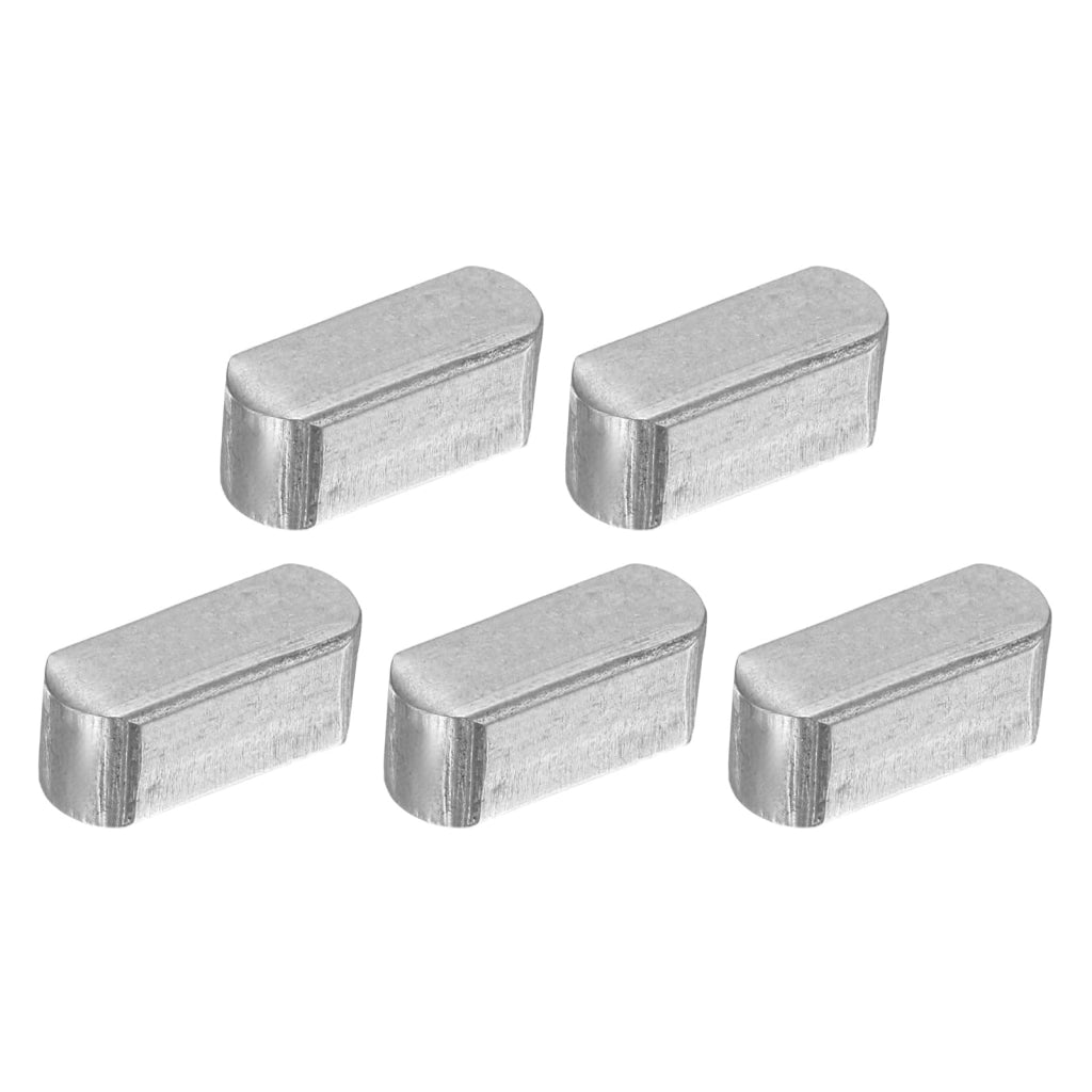 Supporti a molla, 5 pezzi, 4x4x10 mm, Acciaio al carbonio, forma circolare