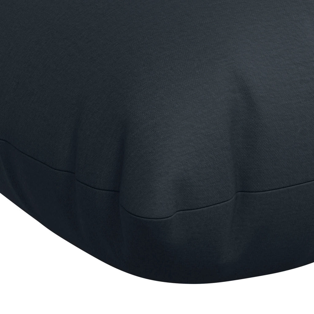 Cuscini per Panchina VIANEN 2 pz 100% Poliestere Blu Scuro 952619