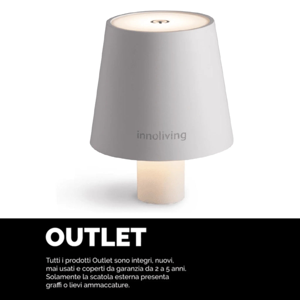 Innoliving Lampada LED per Bottiglia, Ricaricabile Touch Dimmerabile
