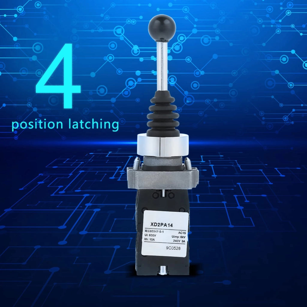Interruttore joystick XD2PA14, 4 contatti normalmente aperti, 4 posizioni, 22 mm