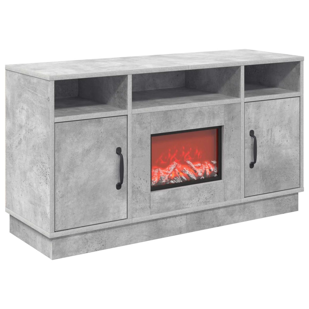 Caminetto elettrico Cemento 100 x 33 x 55 cm 8020994