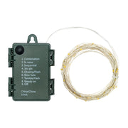 Catena MicroLED 8 m 80 Bianco timer a batteria
