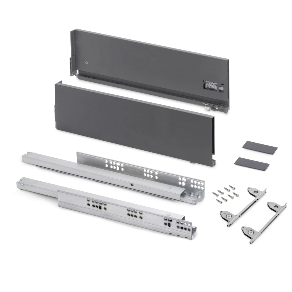Cassetto esterno Vertex, 40kg, altezza 178mm e regolazione 3D
