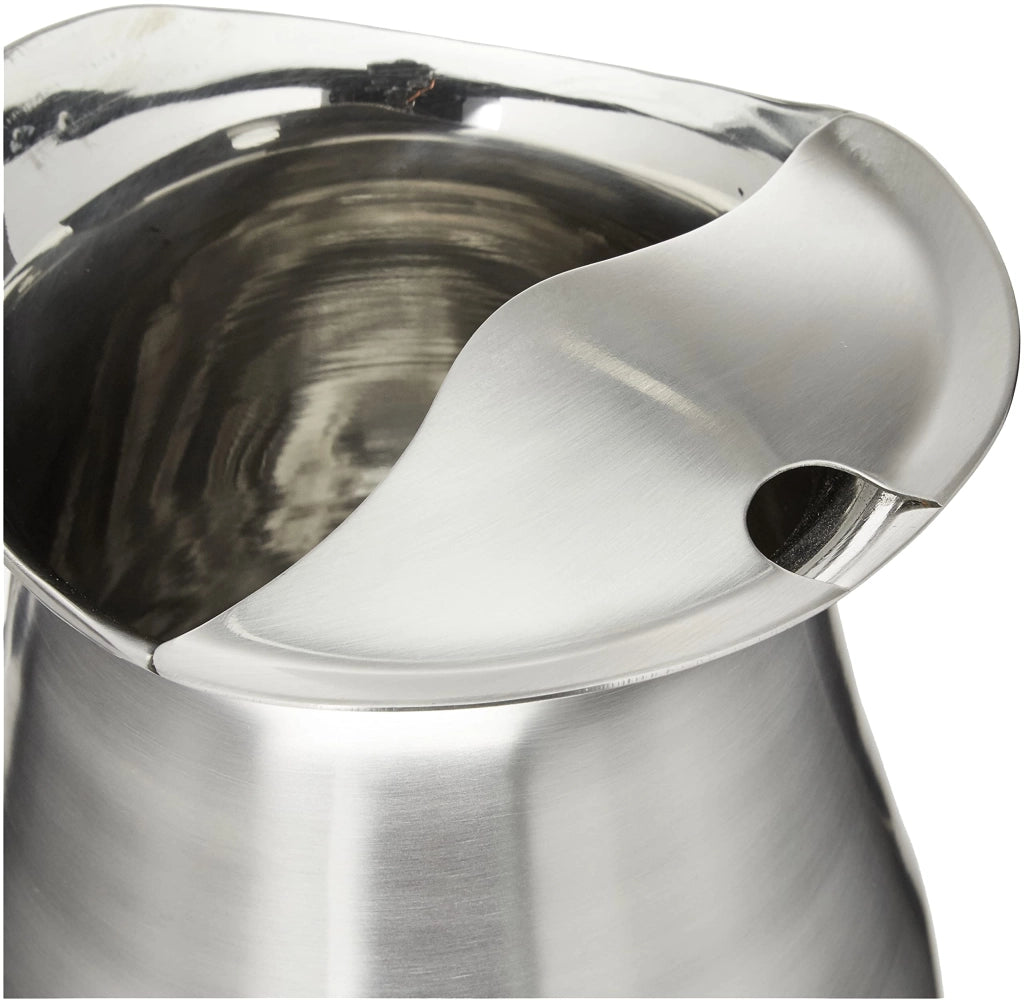 Caraffa per acqua con supporto 2 l acciaio inox