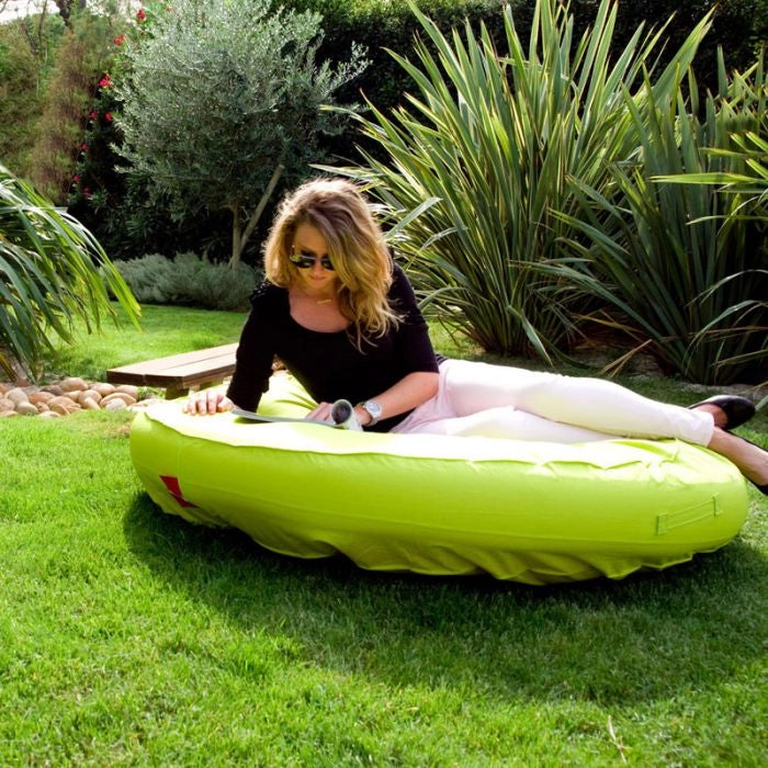 Poltrona galleggiante gonfiabile ISLAND per piscina e giardino - Poltrona Galleggiante Gonfiabile Island Per Piscina E Giardino Blu Colore: Giallo