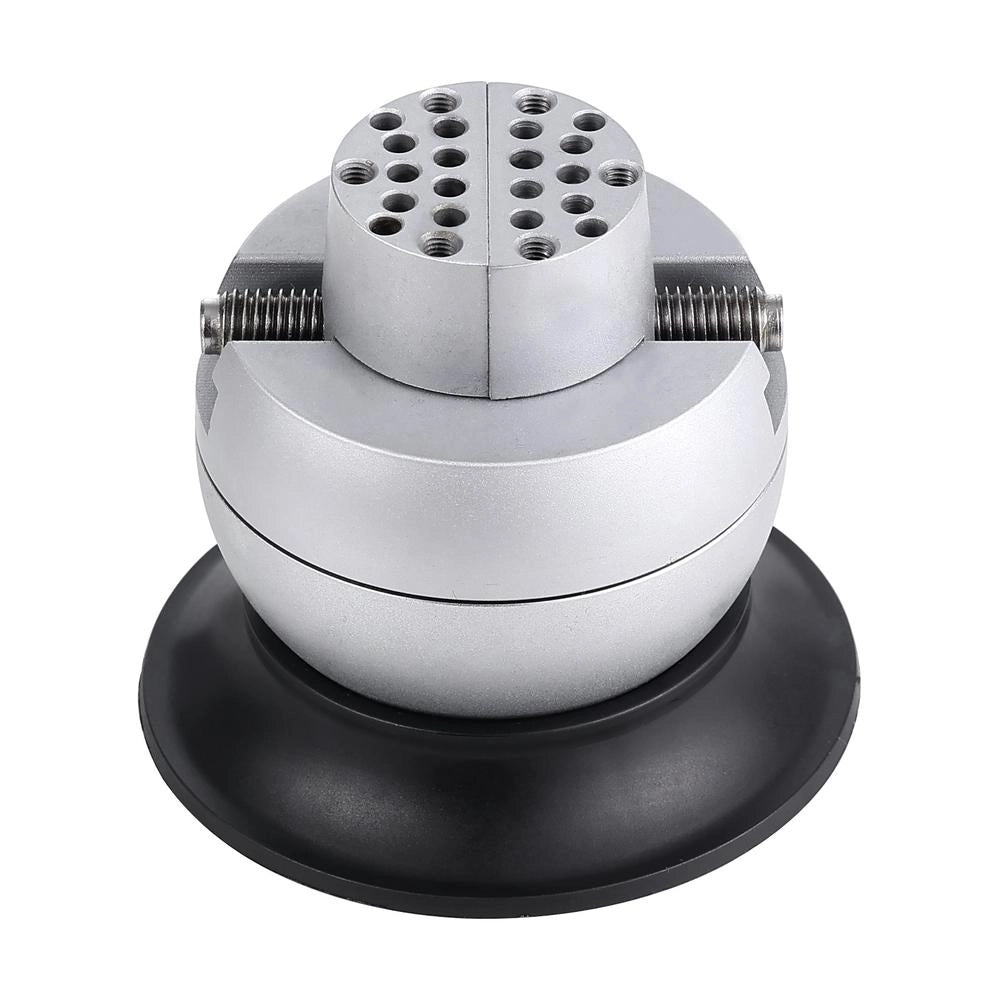 Morsa a Sfera da 78 mm in Acciaio Rotazione 360 Gradi con Set 70 Pz per Incisione Gioielli e Fai da Te JH-N3YC002BP
