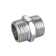 Nipple diritto in ottone cromato 1/2"
