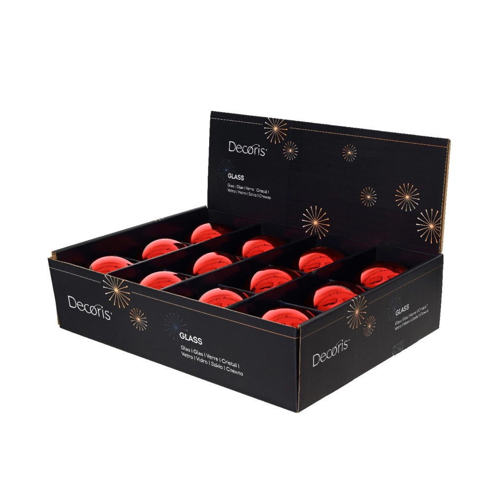 Pallina Vt lucido rosso d10cm