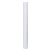 TUBO SMALTATO PER STUFE cm  50 ø 12 bianco