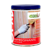 Ecolux impregnante fondo protettivo acrilico pigmentato noce chiaro per legno *** formato 0,750 lt, confezione 1