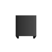Lek SQ Wall - Applique a LED Quadrata 6,8W Fascio Regolabile 0-120° 2700K Nero Opaco IP54 per Interni ed Esterni - Beneito & Faure