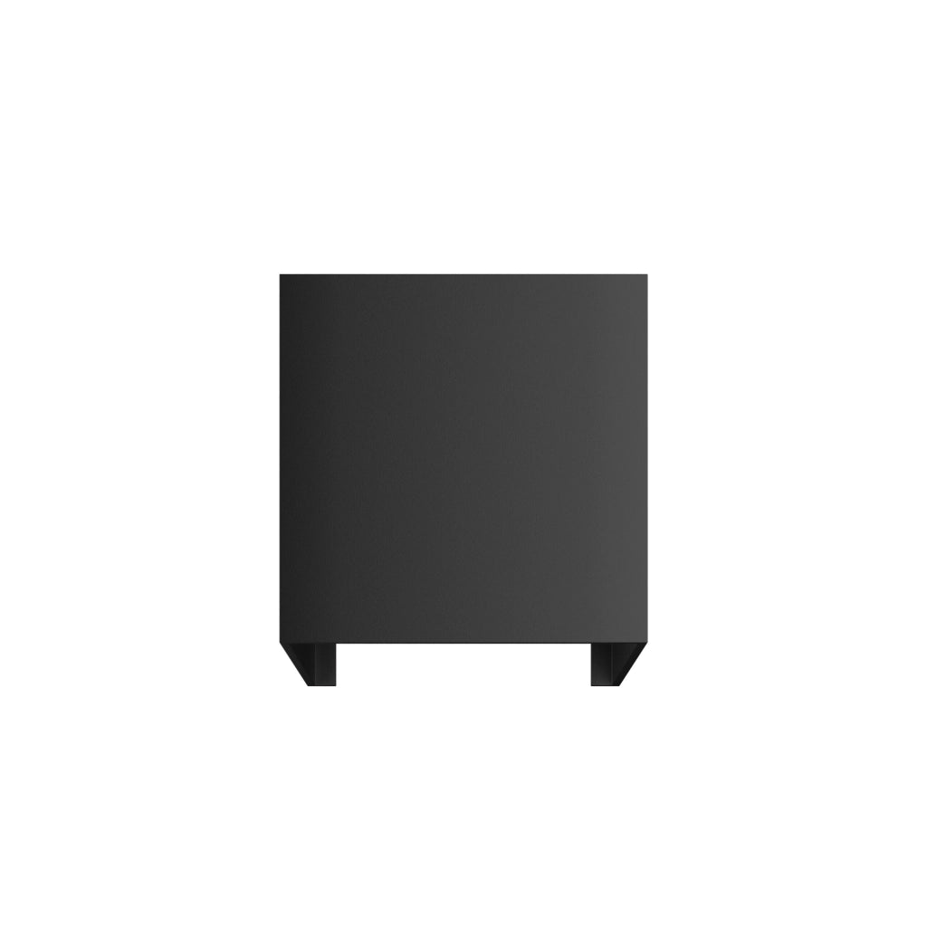 Lek SQ Wall - Applique a LED Quadrata 6,8W Fascio Regolabile 0-120° 2700K Nero Opaco IP54 per Interni ed Esterni - Beneito & Faure