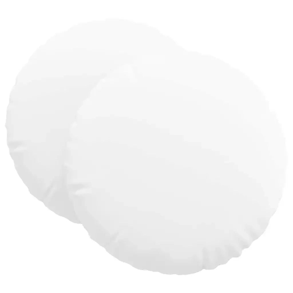 Cuscini per Seduta 2 pz | Cuscini per sedie Bianco ?80 x 29 cm Tessuto