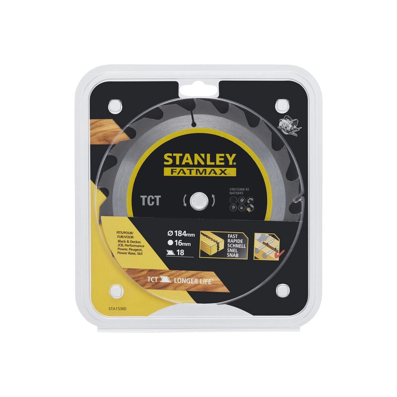 STANLEY STA15360 LAMA CIRCOL HI-TECH TCT 184MM