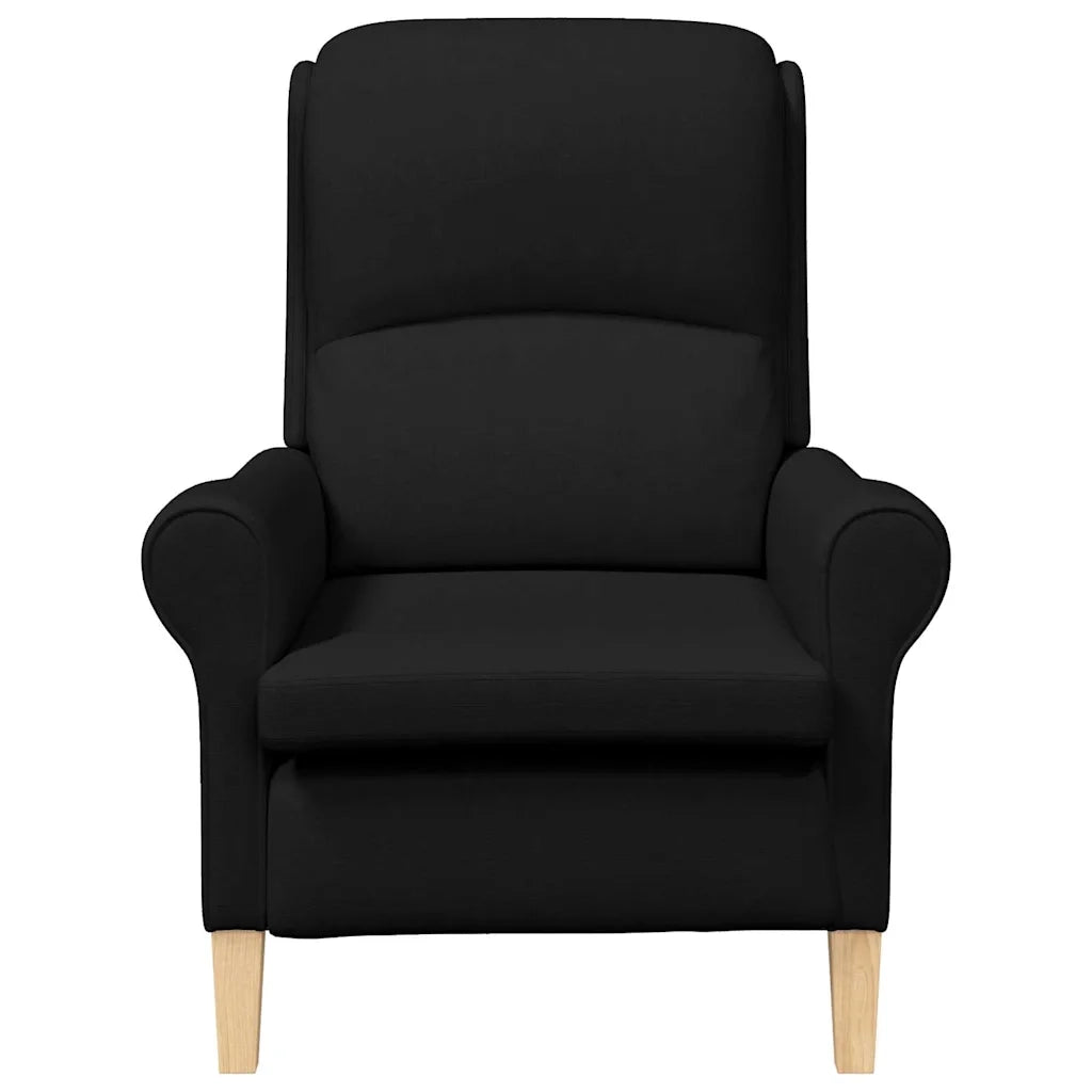 poltrona Nero 76 x 94 x 102 cm Tessuto