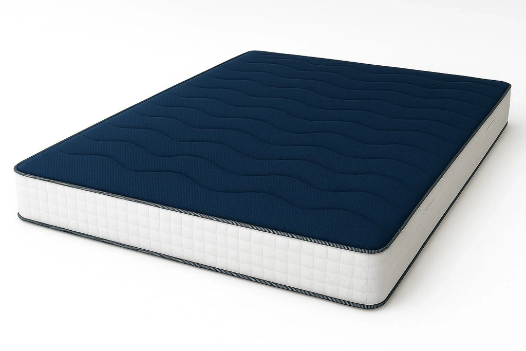Materasso 180x190 in Waterfoam Anallergico Alto 20 cm | Medio Rigido, Antibatterico e Traspirante | Made in Italy
