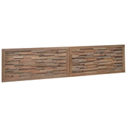 Testiera | Testata Naturale Legno di teak solido