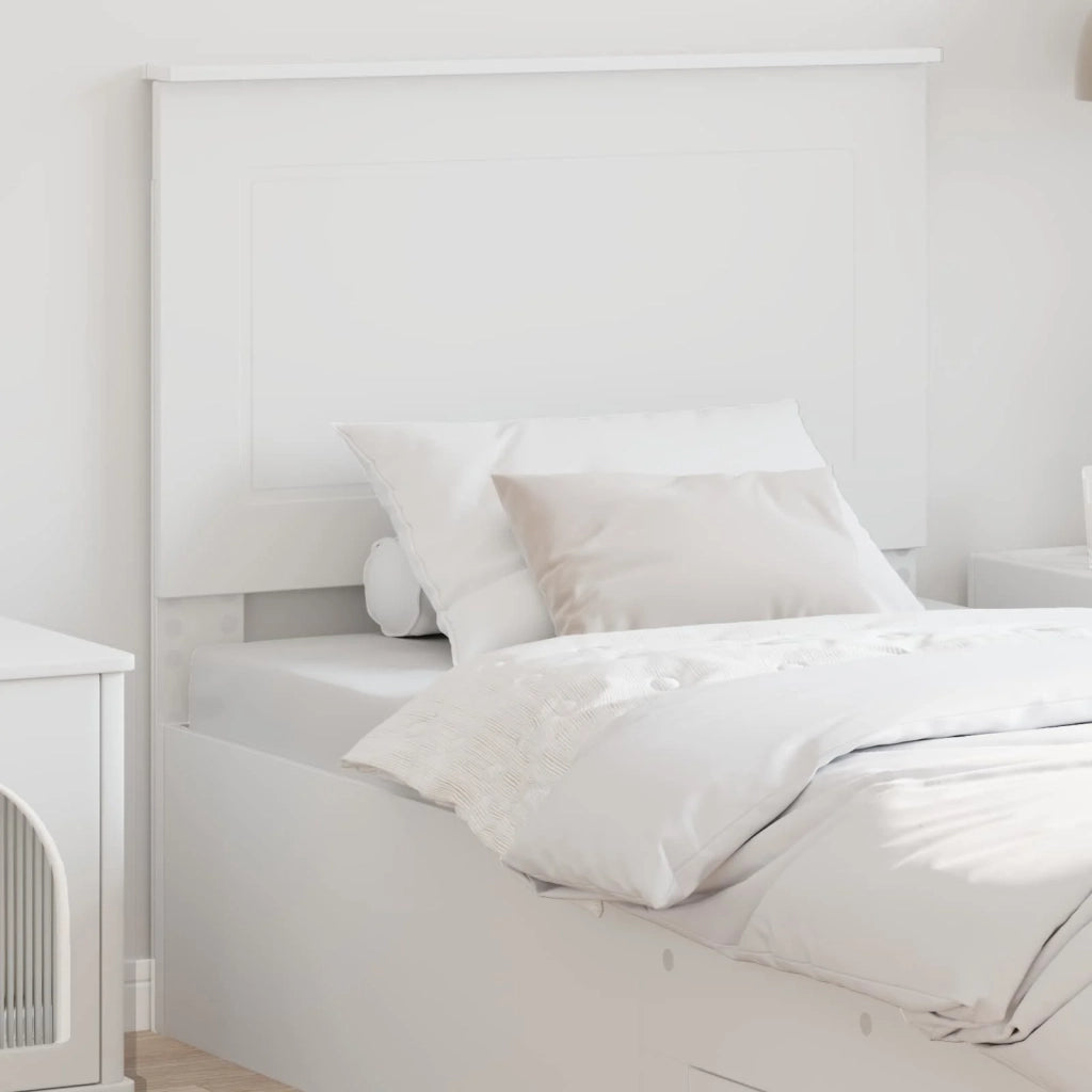 Testiera Bianco 100 cm Legno ingegnerizzato 887703