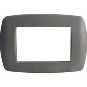 PLACCA COPRIFRUTTI MILLENIUM MARLANVIL - GRIGIO GLITTER POSTI 3 MM 122X83- 15 pezzi