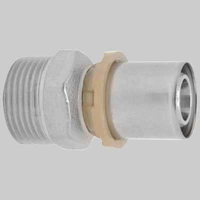 RACCORDO DIRITTO MASCHIO A PRESSARE  32 x 1     ICMA
