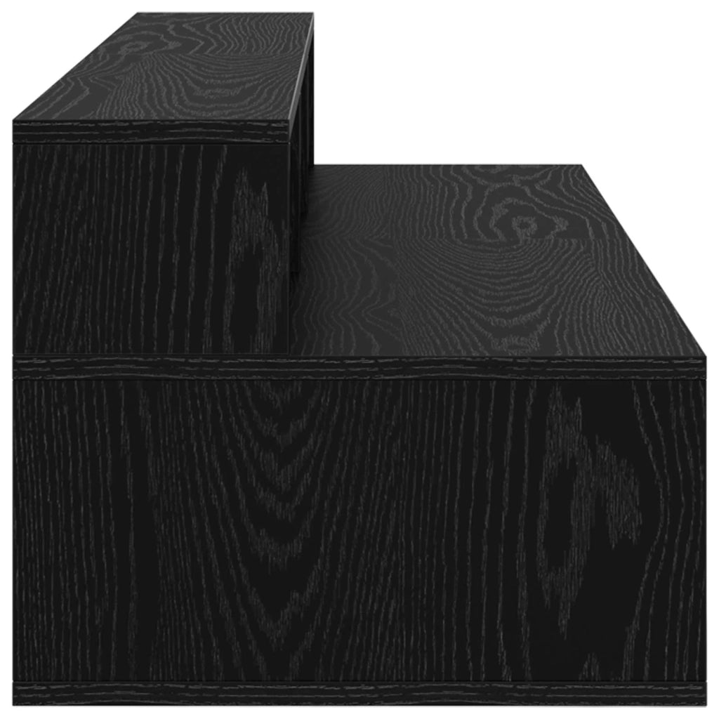 Scrivania studio Rovere Nero 130 x 42,5 x 36 cm 8006725