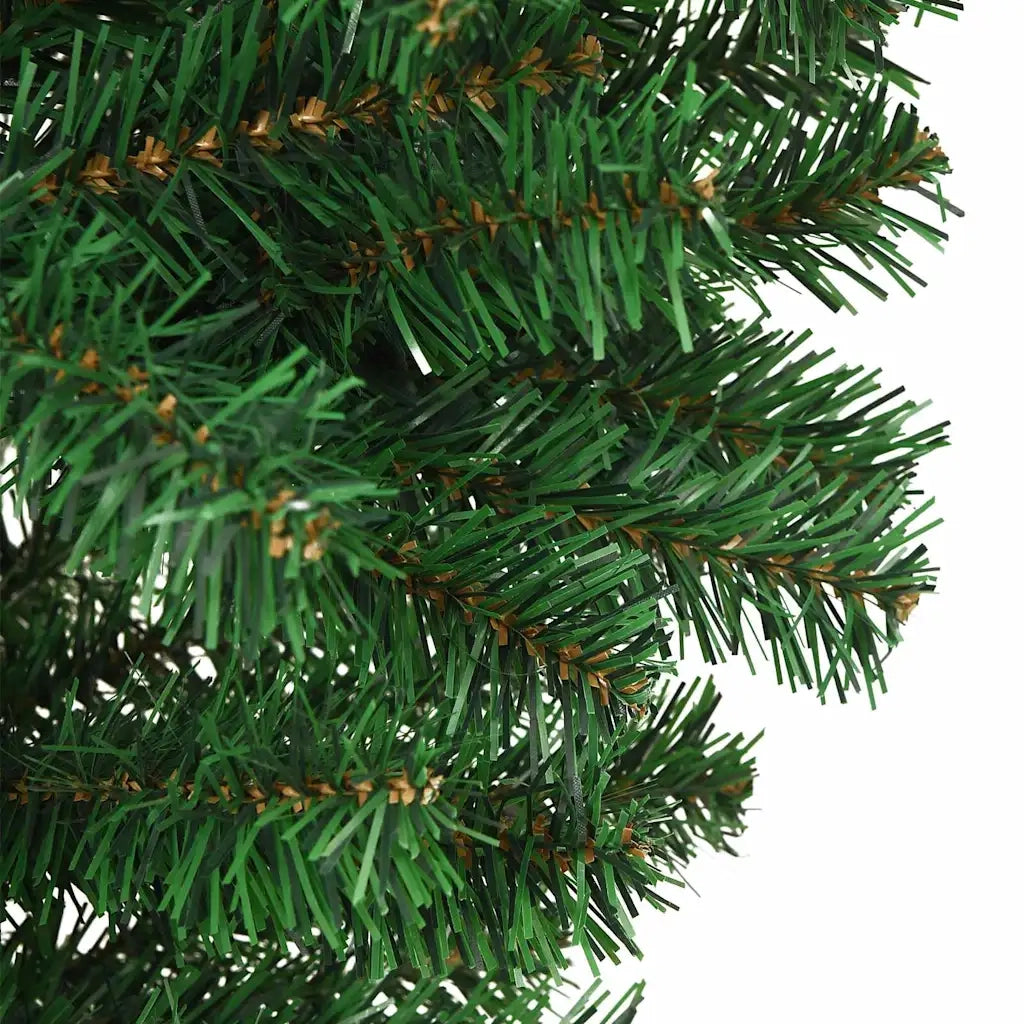 Albero di Natale artificiale pre-illuminato rovesciato Verde 3396860