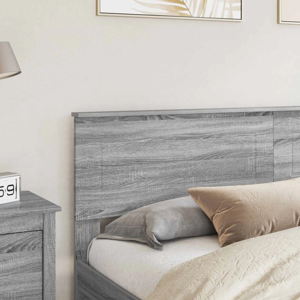 Testiera | Testata Grigio Sonoma Legno multistrato