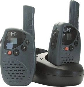 Avidsen 100502 Coppia Walkie Talkie Portata 5 Km, Black,