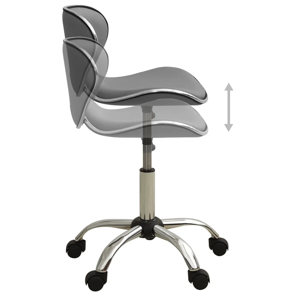 Sedia da Ufficio Grigia in Similpelle 3088630