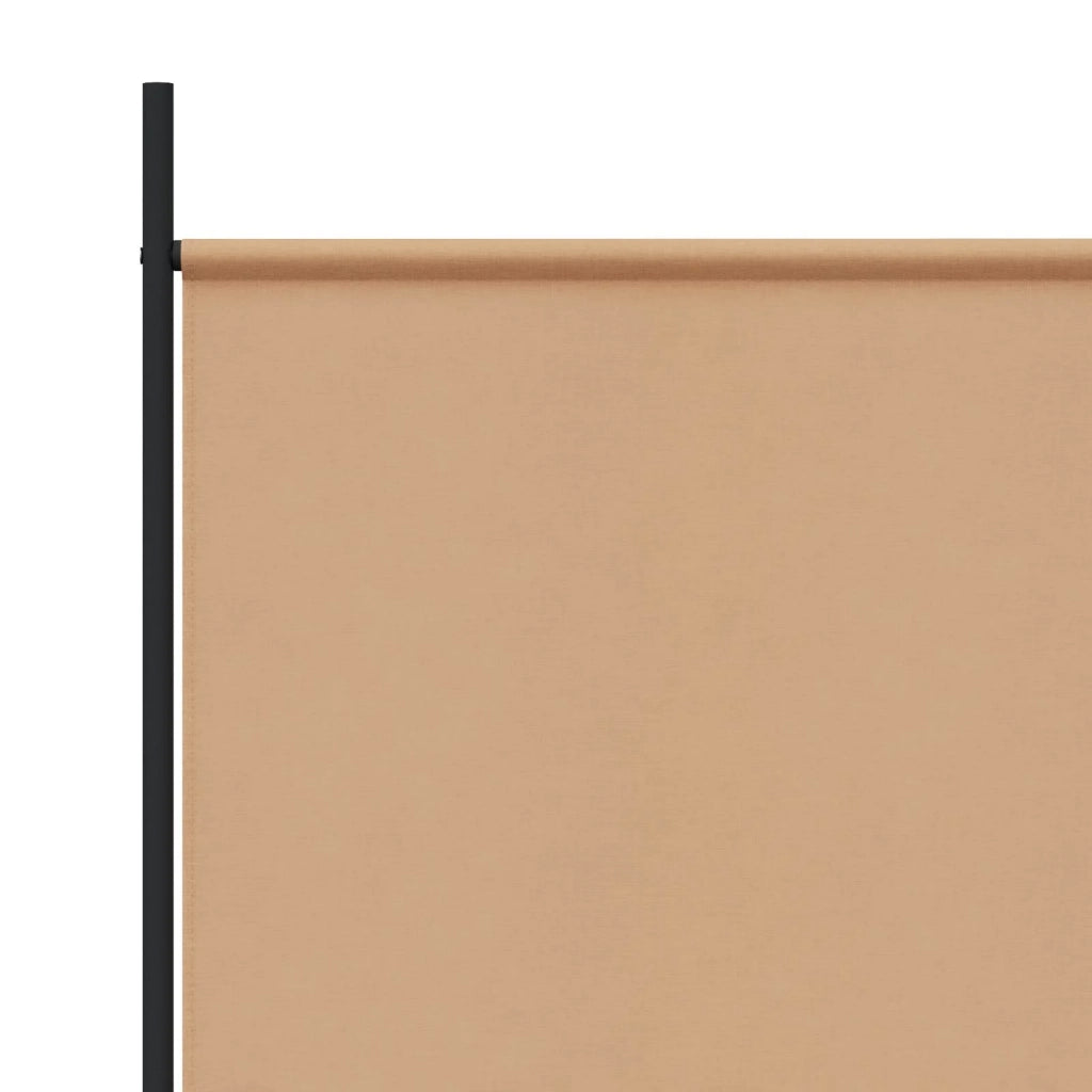 Paravento a 3 pannelli Beige 260 x 180 cm Tessuto 42039197