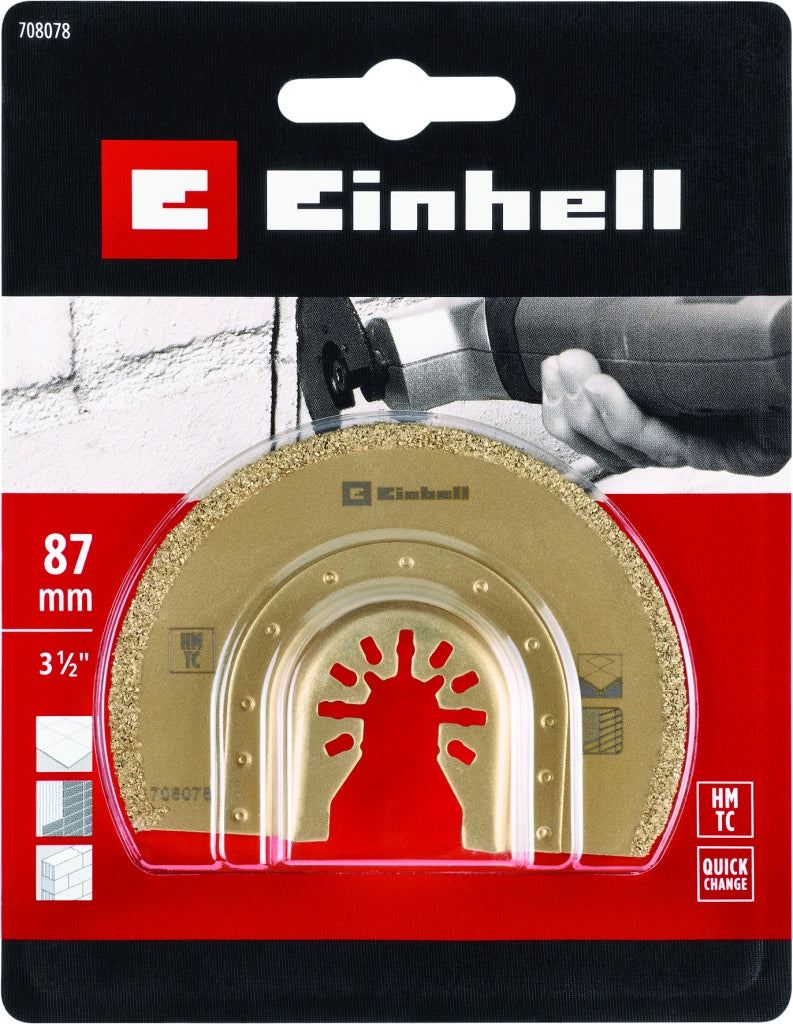 Einhell LAMA SEMICIRCOLARE MULTIFUNZIONE HM  mm. 87