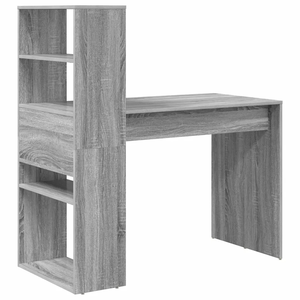Scrivania Grigio Sonoma Legno ingegnerizzato 113 x 54 x 120 cm 869279