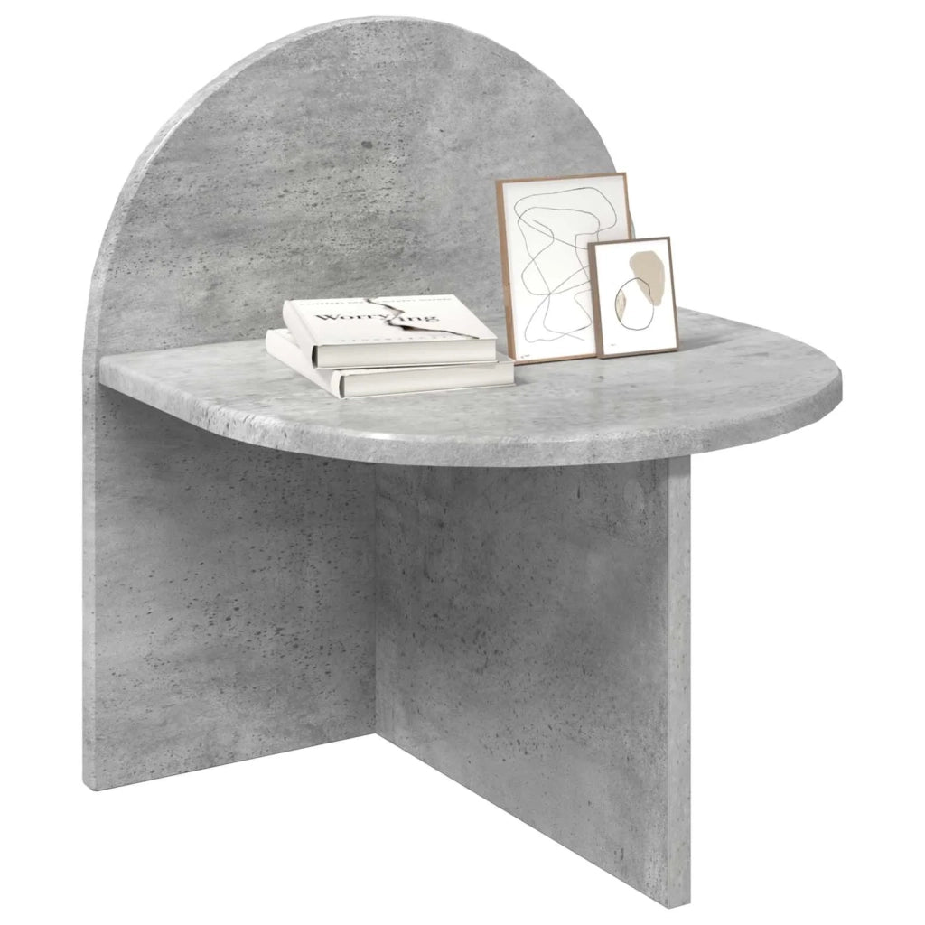 Comodino Grigio Cemento 40 x 35,5 x 45,5 cm 8001137
