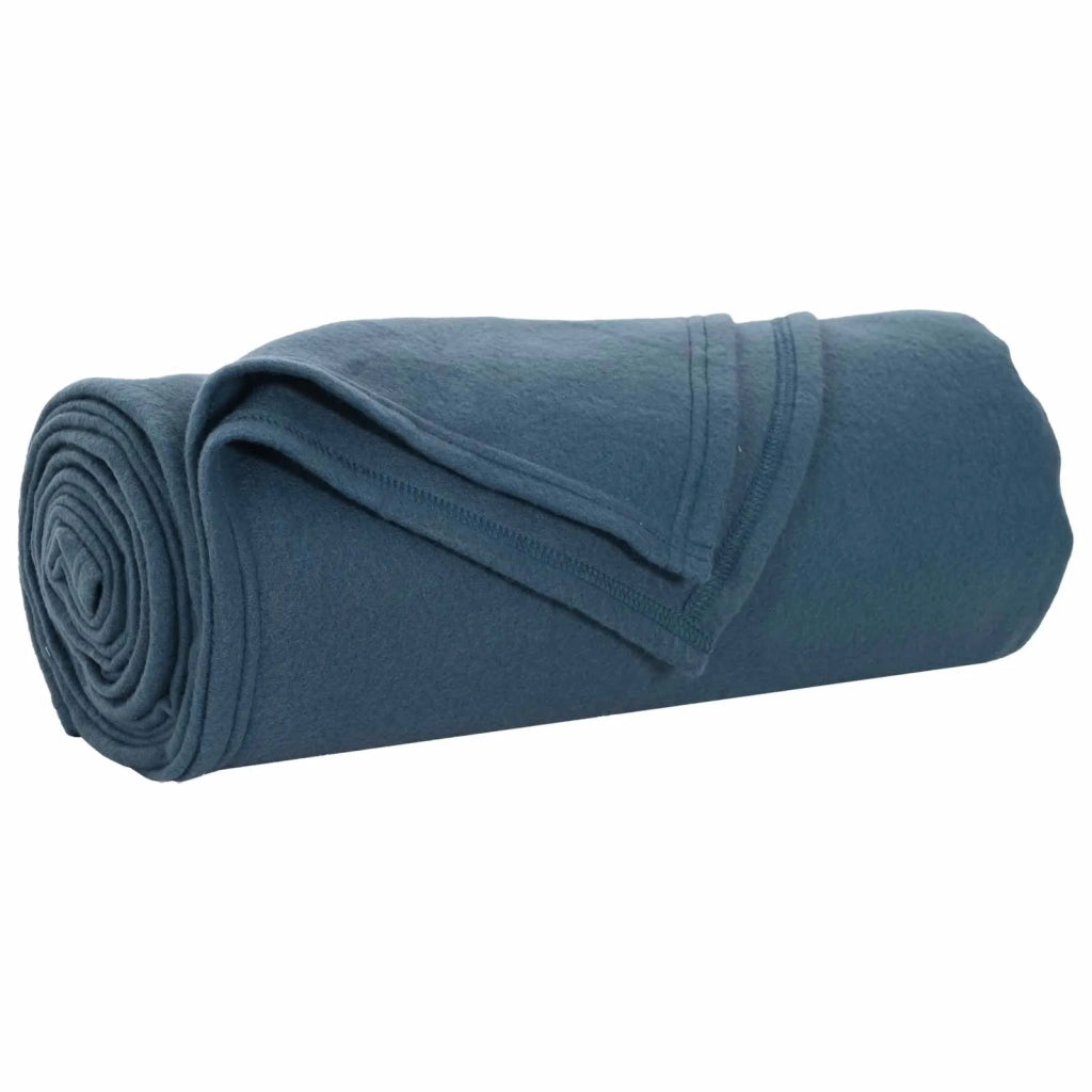 Coperte da Pile 24 pcs Blu navy 200 x 150 cm Panno