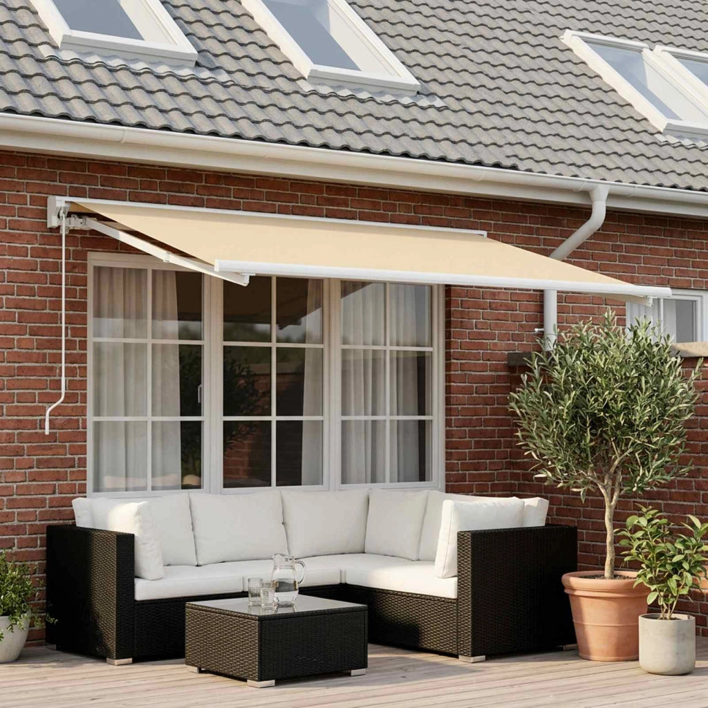 Telo di ricambio per tenda da sole Crema 300 x 250 cm 3444195